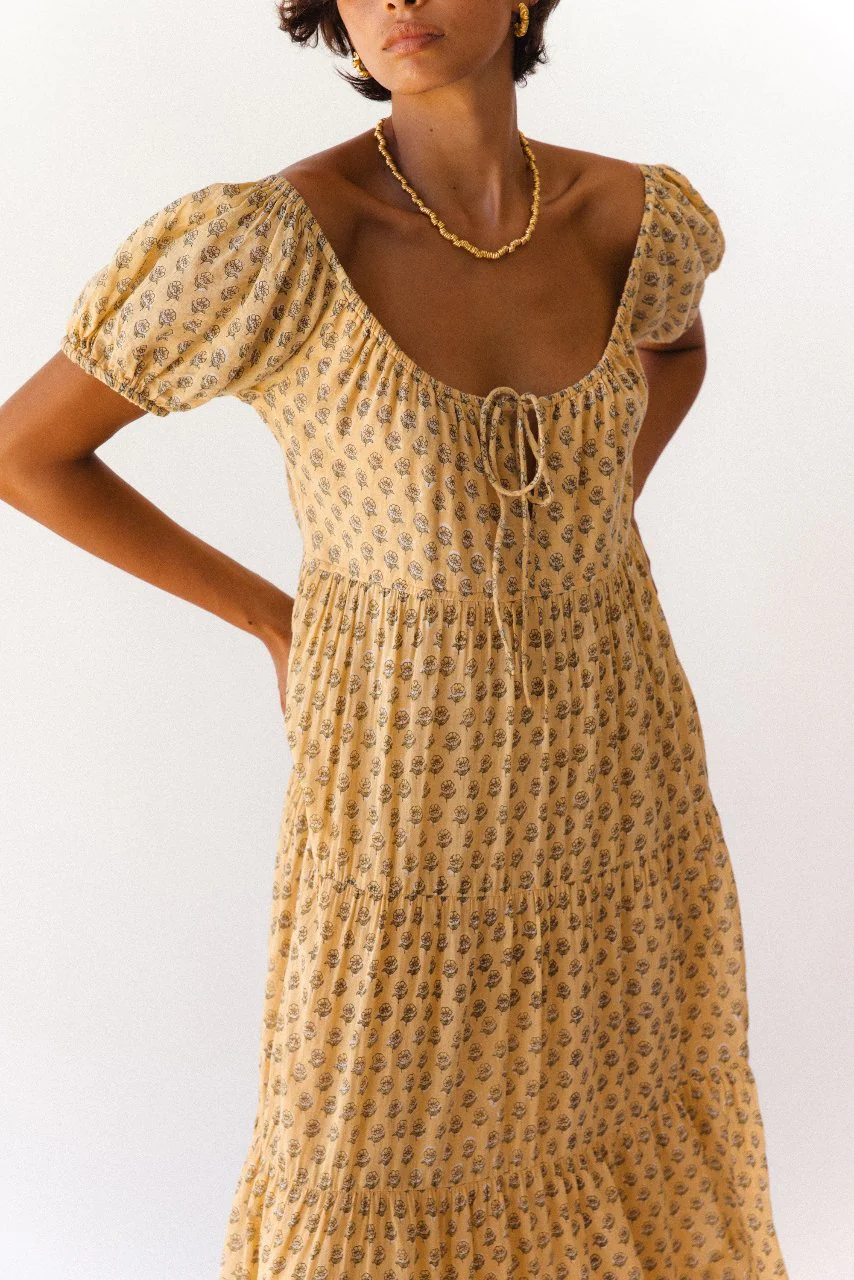 Sita Maxi Dress ~ Daffodil - Image 10