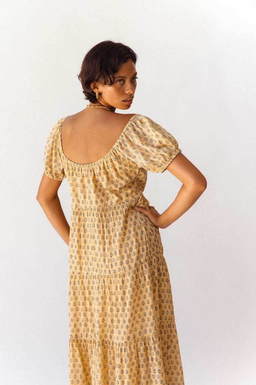 Sita Maxi Dress ~ Daffodil - Image 11