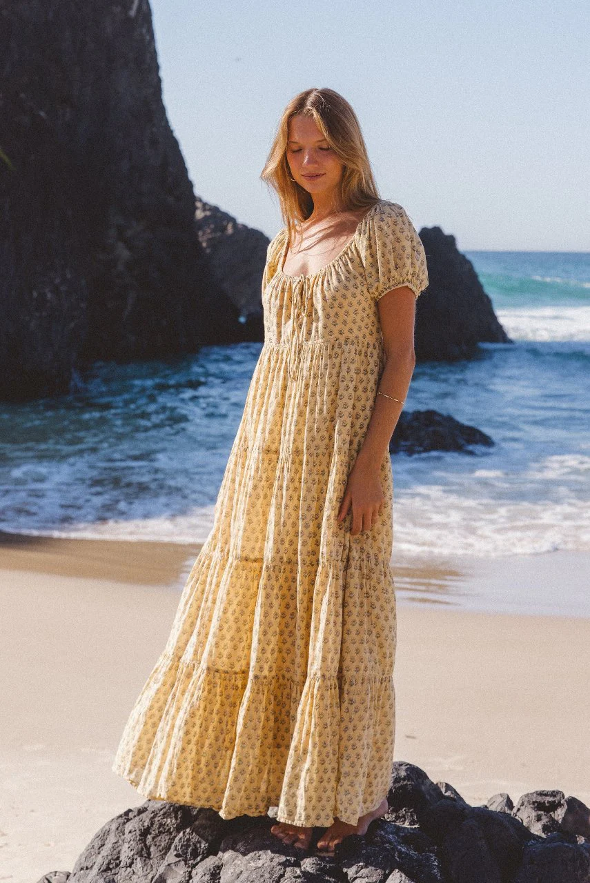 Sita Maxi Dress ~ Daffodil - Image 3