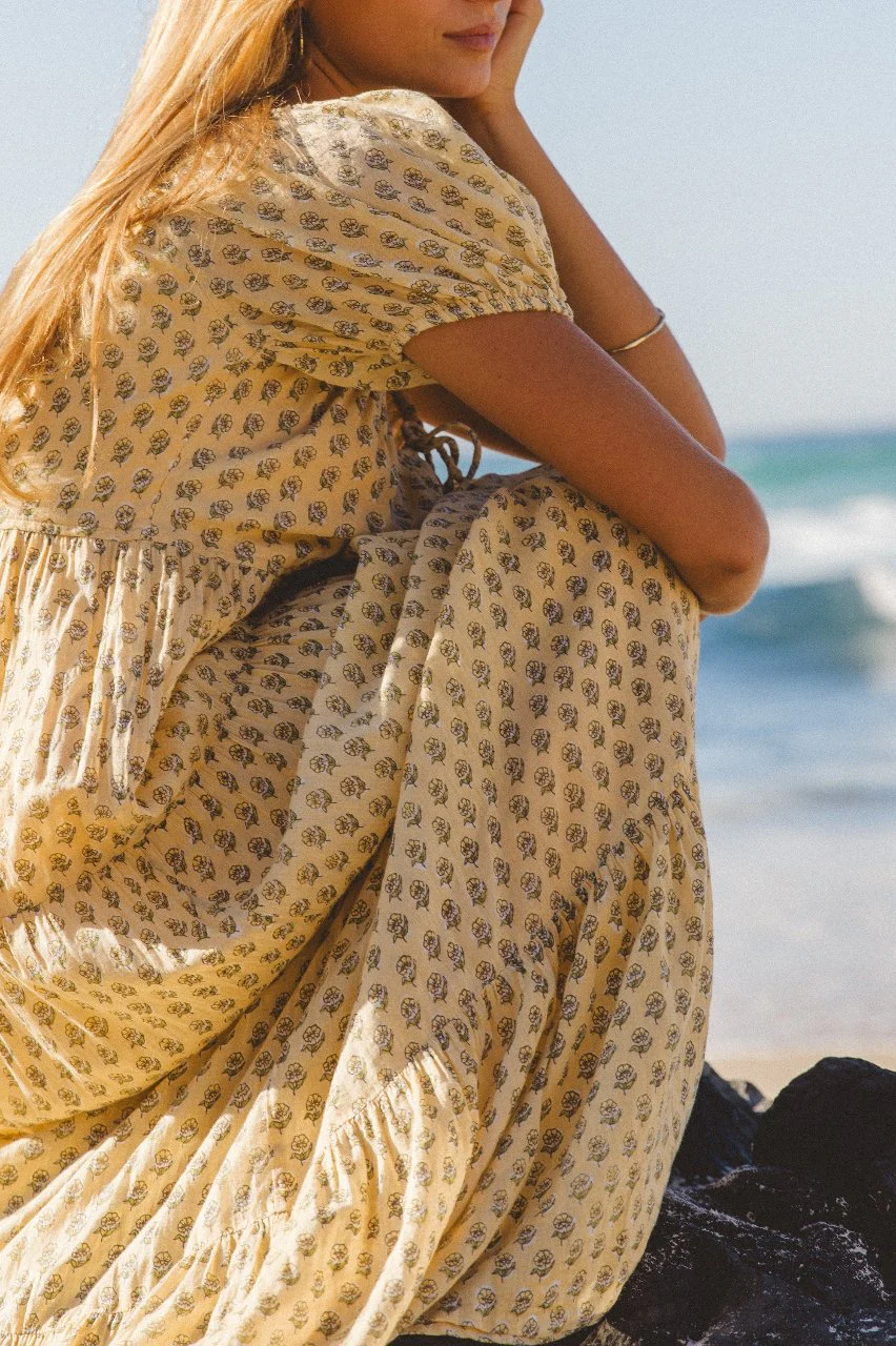 Sita Maxi Dress ~ Daffodil - Image 4