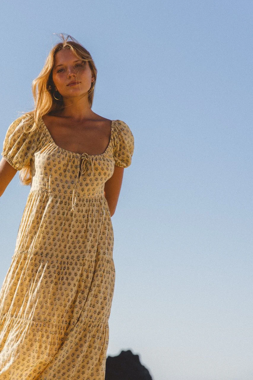 Sita Maxi Dress ~ Daffodil - Image 5