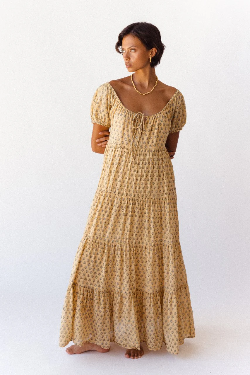 Sita Maxi Dress ~ Daffodil - Image 9
