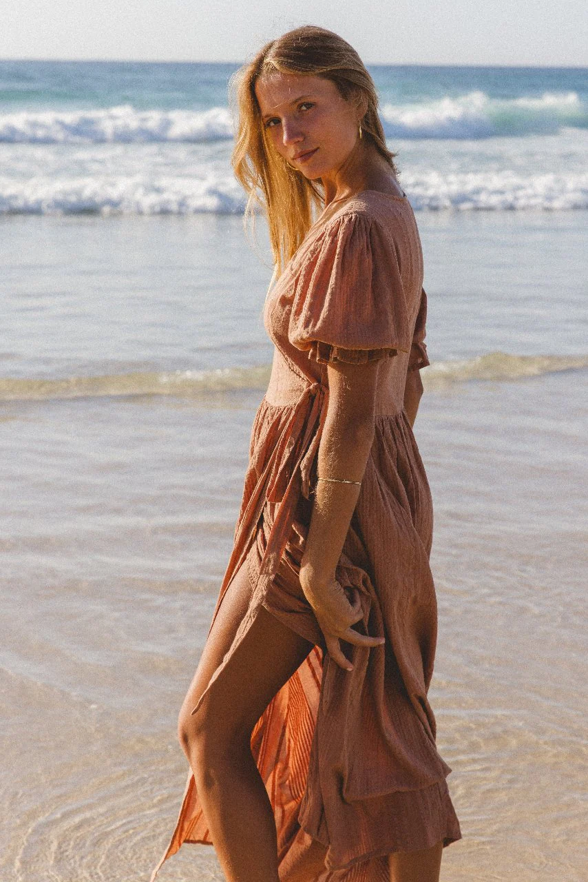 Uma Maxi Dress ~ Clay - Image 4