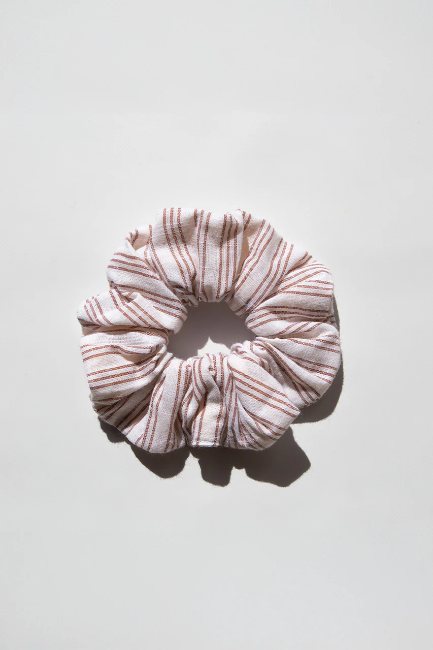 Upcycled Scrunchie ~ Vanilla