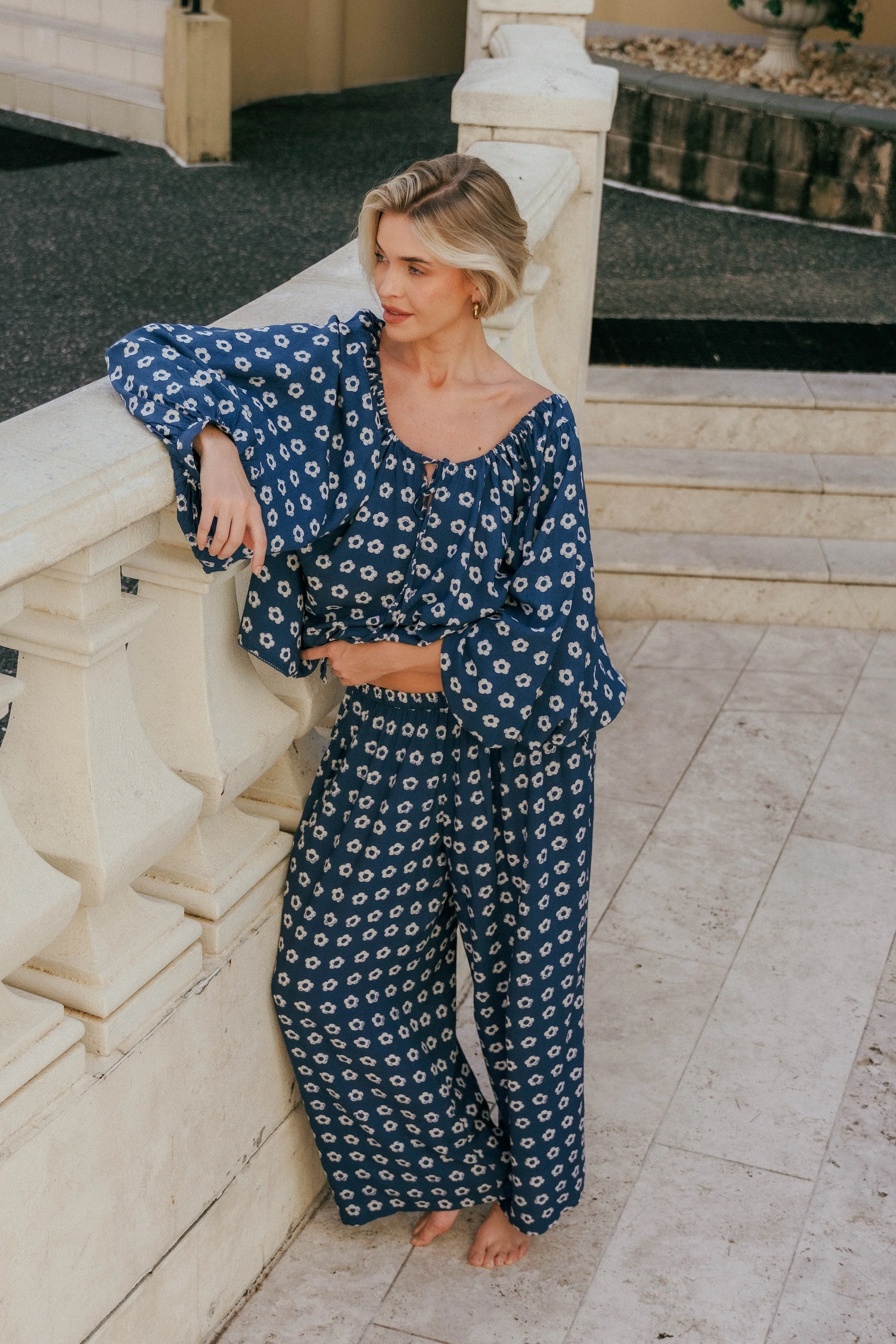 Zahra Blouse ~ Indigo - Image 10