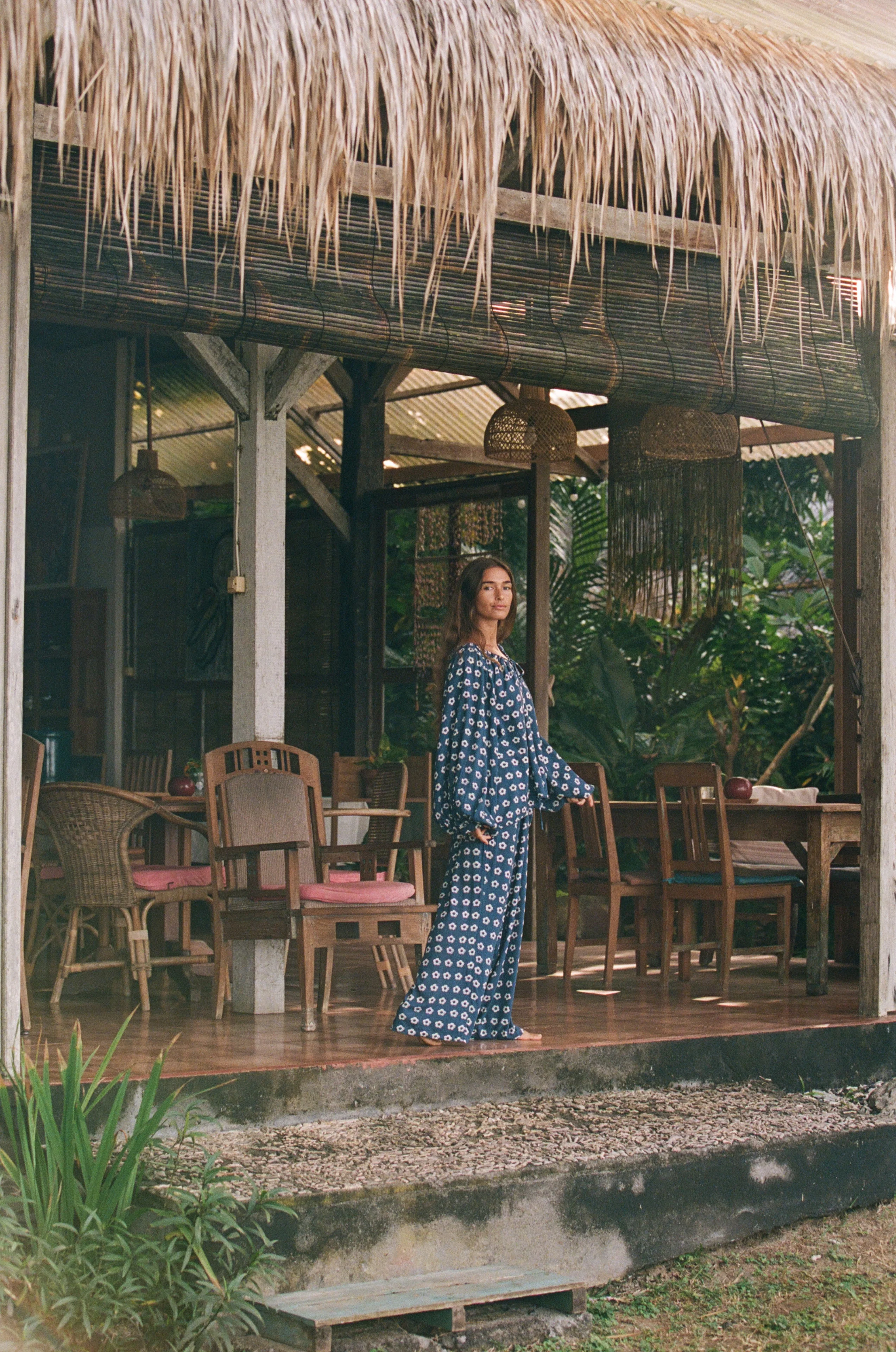 Zahra Blouse ~ Indigo - Image 4