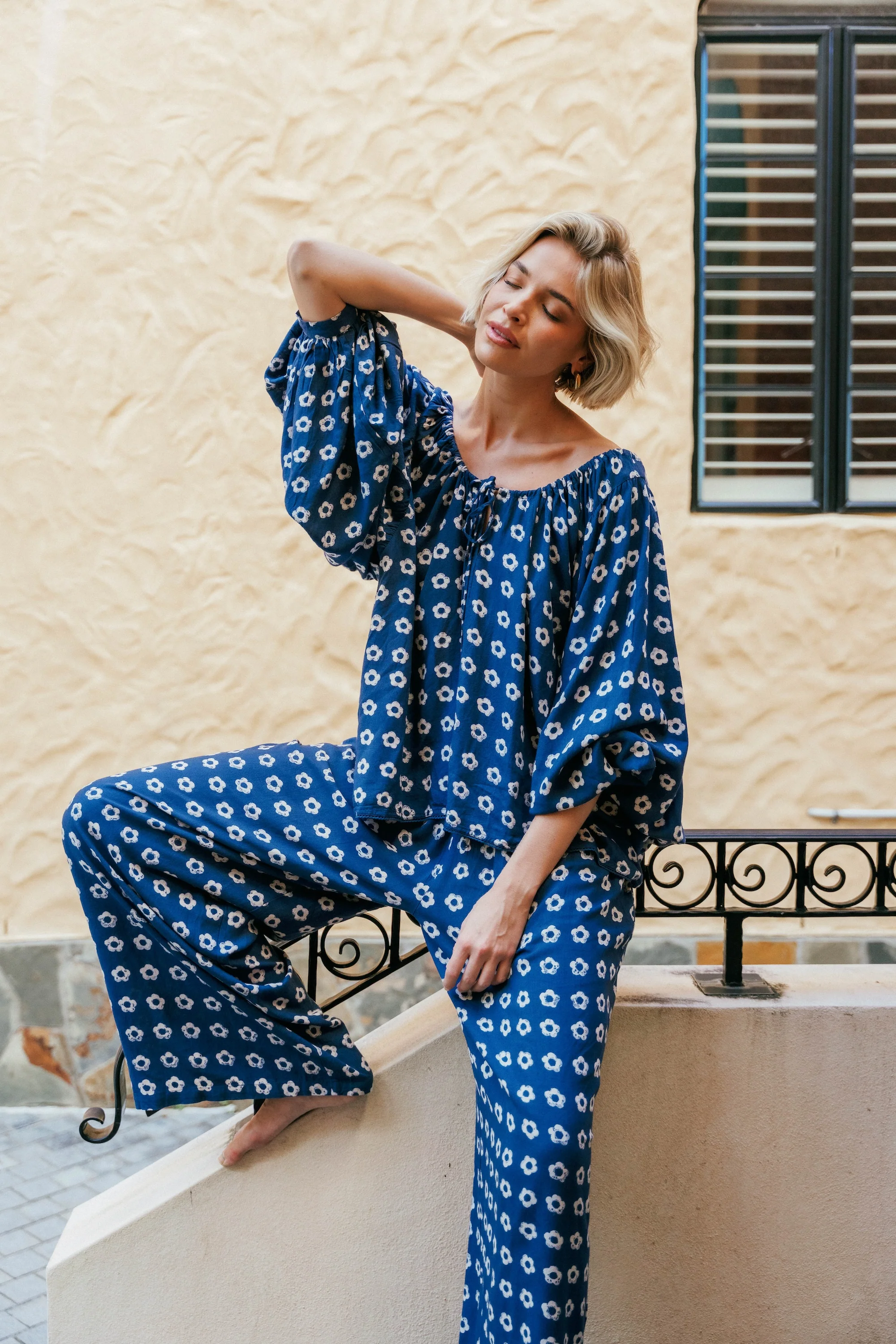 Zahra Blouse ~ Indigo - Image 9